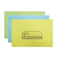 ABBA Manila Card Pocket File Yellow