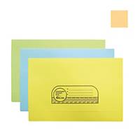 ABBA Manila Card Buff Pocket File