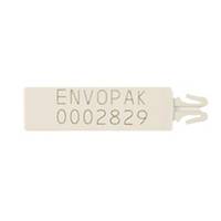Numbered Envopolyseal Clip White - Pack of 1000