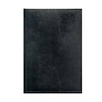 Traditional napi határidőnapló A5 - fekete, 15 x 21 cm, 352 oldal