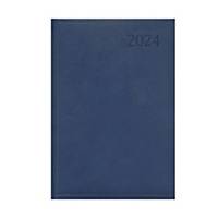 Traditional napi határidőnapló A5 - kék, 15 x 21 cm, 352 oldal