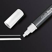 Sigel Chalk Marker Bullet Tip 1-5mm White