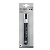Sigel Chalk Marker Chisel Tip 1.5m Line Width - White