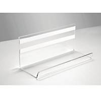 Sigel GL199 Clear Pen Tray For Glass Boards