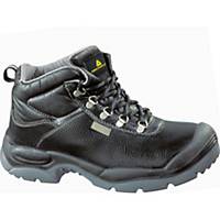 Delta Plus Sault2 Wide Fit Water Resistant Black Safety Boot Size 7 - S3 SRC
