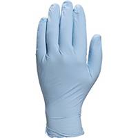 Venitactyl gloves non powdered, blue, size 6/7, box of 100