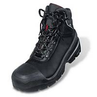 Uvex Quatro Pro 84012 high S3 safety shoes, SRC, black, size 42, per pair