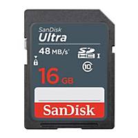 SANDISK เอสดีเอชซี การ์ด SDSDUNB_016G_GN3IN 16GB