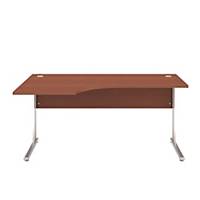 Pracovný stôl ľavý BC-06L, kalvados, rozmer 160x100/68x74 cm