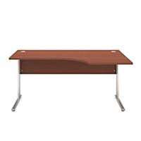 Pracovný stôl pravý BC-06R, kalvados, rozmer 160x100/68x74 cm