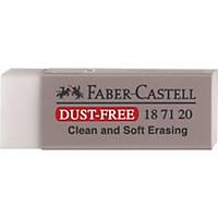 Faber-Castell Radierer 187120, DUST-FREE, Kunststoff, weiß