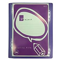 ORCA A995 2-D-Ring Binder Folder A4 1   Purple