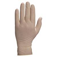 Delta Plus Veniclean 1310 latex disposable gloves - size 6/7 - box of 100