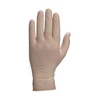 Deltaplus Latex Disposable Gloves 8/9 - Box of 100