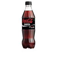 Coca-Cola Zero virvoitusjuoma 0,5L, 1 kpl=24 pulloa
