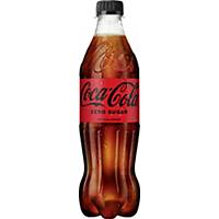 Soda Coca-Cola Zero, le paquet de 24 bouteilles de 0,5 l