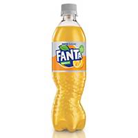 Fanta Zero appelsiini virvoitusjuoma 0,5L, 1 kpl=24 pulloa