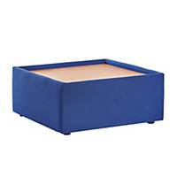 Alto modular reception seating wooden table - blue - Delivery only