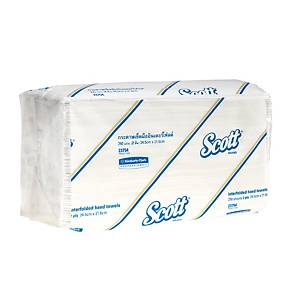 SCOTT Inter-Fold Paper Hand Towel Refill 2-Ply 24.5X21 cm 250 Sheets