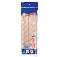 STRAW FLEXIBLE INDIVIDUAL WRAP 21 CENTIMETRES PACK OF 35