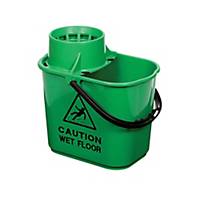 Colour Code Mop Bucket 15 Litre Green