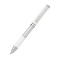Guľôčkové pero Zebra SL-F1, modrá náplň, 0,7 mm,  biele