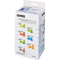 Uvex Gehörschutzstöpsel 2112.022 x-fit, Nachfüllbox, 37dB, lime, 300 Paar