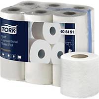 Papel higiénico Tork Premium - 2 capas - 22,8 m - Pack de 12 rollos