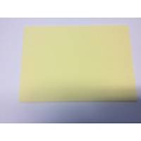 Blanco receptenpapier a6 80gram pastel geel - pak van 5000