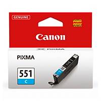 Canon Tintenpatrone 6509B001 - CLI-551C, Reichweite: 304 Seiten, cyan
