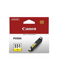 Ink cartridge Canon CLI-551Y, 344 pages, yellow