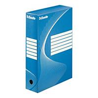 Pudło archiwizacyjne ESSELTE Boxy, A4, 80 mm, niebieskie