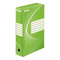 Pudło archiwizacyjne ESSELTE Boxy, A4, 80 mm, zielone