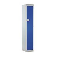 Locker 1800H X 300W X 450D, 1 Door, Blue