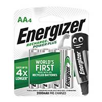 Energizer Universal Rechargeable Batteries AA - Pack of 4