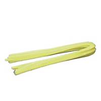 Chenillethread 8 mm x 50 cm yellow - pack of 10