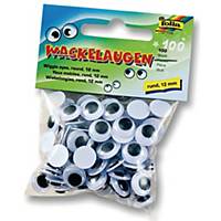 Moving eyes 8 mm - pack of 50