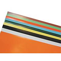 Glossy paper 50 x 70 cm assorted colours - pack of 100