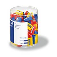 Taille-crayon Staedtler® en plastique, 1 trou, la boîte de 100 pièces