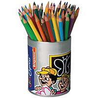 Bruynzeel® Mega kleurpotloden, B, pot van 48 potloden