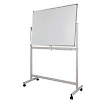 Writebest Mobile Double Sided Magnetic Whiteboard 90 X 120cm