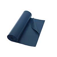 Garbage bags LDPE grey, 60x80cm, 40 microns - roll of 20