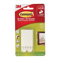 3M 17201 Command Medium Picture Hanging Strip (Holds Up to 5.4kg) Pack of 4