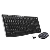 Logitech MK270 mouse and keyboard - qwerty