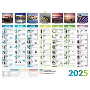 QUO VADIS Calendrier Décembre à Décembre 2024, format 55 x 40,5 cm