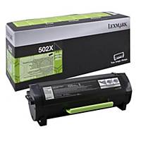 Lexmark 502X Return Laser Toner Cartridge Black
