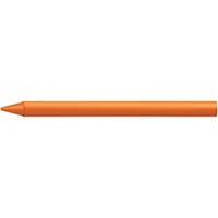 Caixa de 25 lápis de cera BIC plastidecor laranja