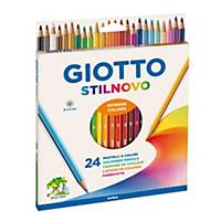 Pastelli colorati Giotto Stilnovo in scatola - conf. 24