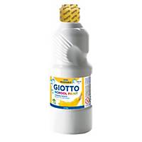 Témpera lavable Giotto - 500 ml - blanco