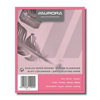 Aurora vloeipapier, 15 x 19 cm, 125 g, roze, per pak van 10 vellen